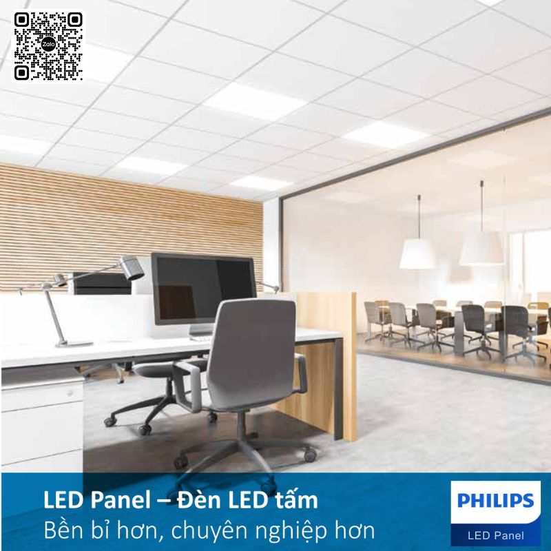 Đèn LED Panel 600x600 RC001B LED 38W Philips